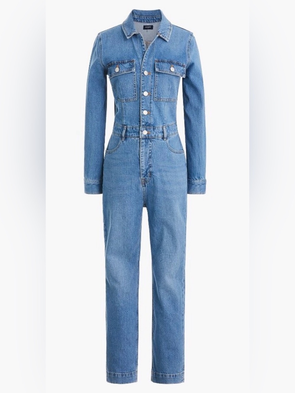 J Crew - worn only once - denim jumpsuit - size 14